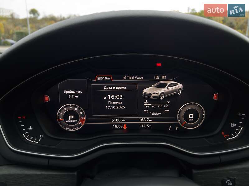 Купе Audi A5 2019 в Южному фото 19 Купе Audi A5 2019 в Южному