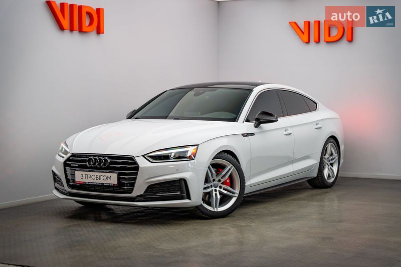2019 Audi A5, VIN WAUENCF55KA091952:plate — фото 1 (autoria)