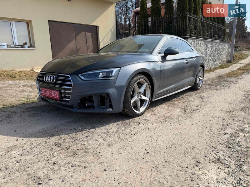 2018 Audi A5, VIN WAUTNAF58JA101853:plate — фото 1 (autoria)