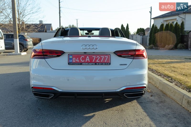 Кабріолет Audi A5 2022 в Дніпрі