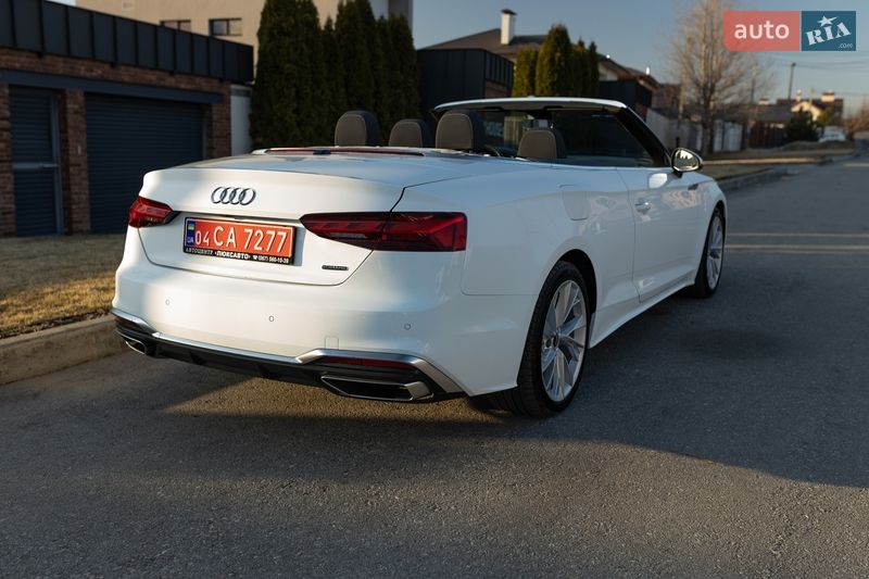 Кабріолет Audi A5 2022 в Дніпрі
