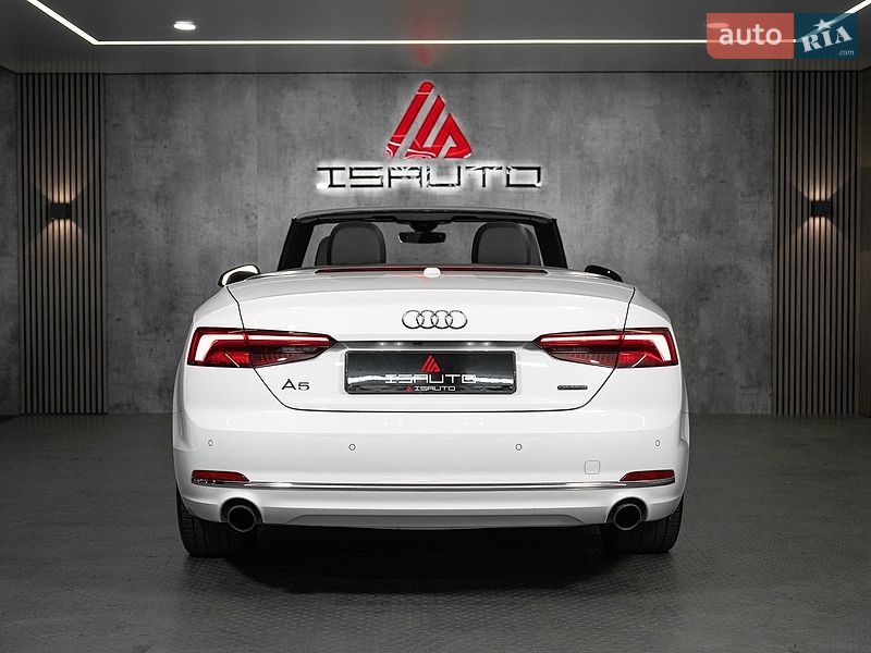 Кабріолет Audi A5 2019 в Одесі