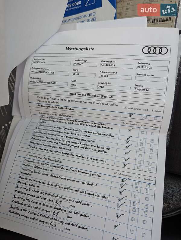 Універсал Audi A6 Allroad 2012 в Луцьку