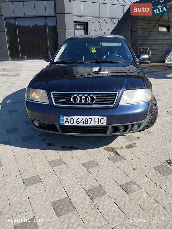 Седан Audi A6 2001 в Тячеве