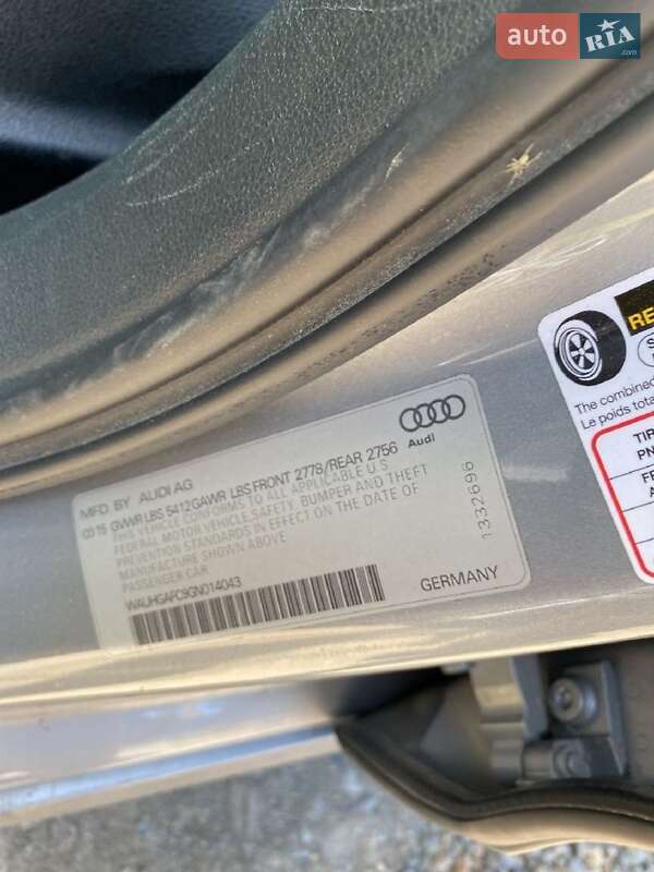 Седан Audi A6 2015 в Киеве