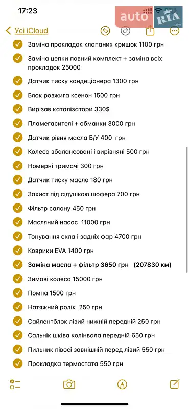 Седан Audi A6 2012 в Тернополе документ