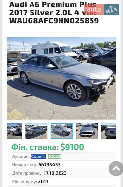 Седан Audi A6 2016 в 