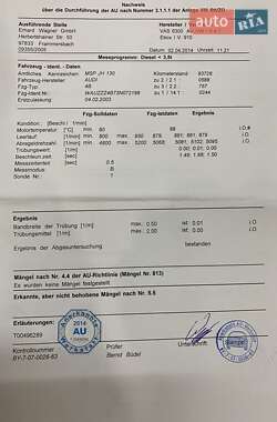 Седан Audi A6 2003 в 