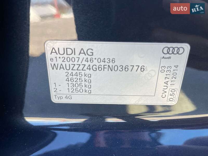 Седан Audi A6 2015 в Ужгороде