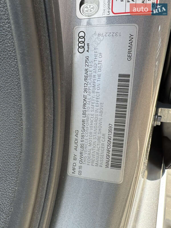 Седан Audi A6 2015 в Луцке