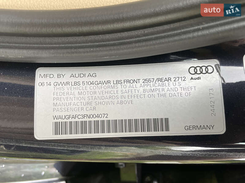 Седан Audi A6 2015 в Львове