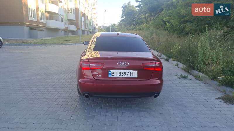 Седан Audi A6 2013 в Полтаві