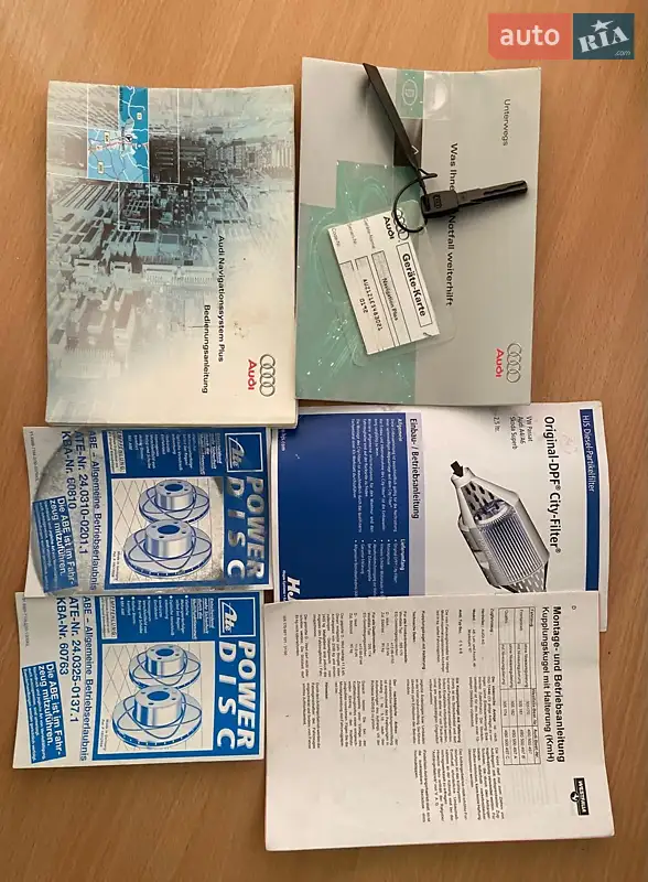 Седан Audi A6 2001 в Херсоні документ