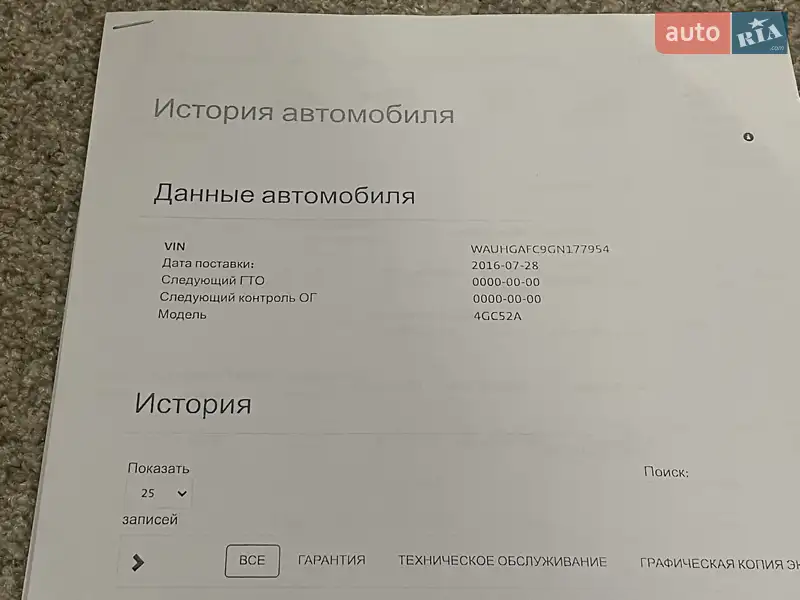 Седан Audi A6 2016 в Харькове документ 2 фото Седан Audi A6 2016 в Харькове документ