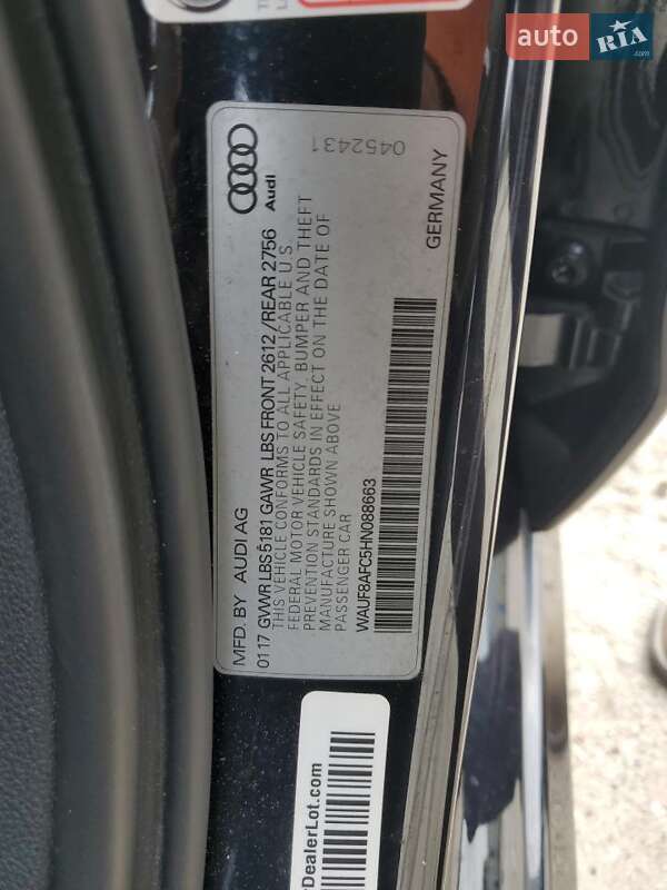 Седан Audi A6 2017 в Луцке