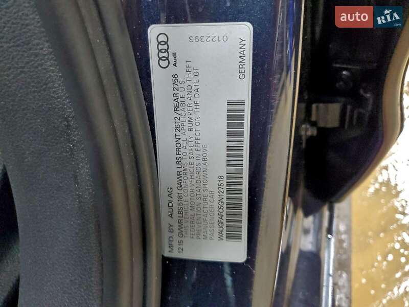 Седан Audi A6 2015 в Киеве