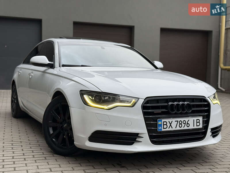 2013 Audi A6, VIN WAUGFAFC1DN135739:plate — фото 1 (autoria)
