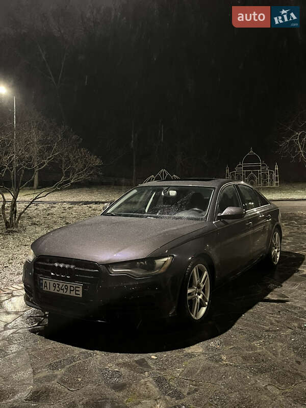 2013 Audi A6, VIN WAUGFAFC8EN038006:plate — фото 1 (autoria)