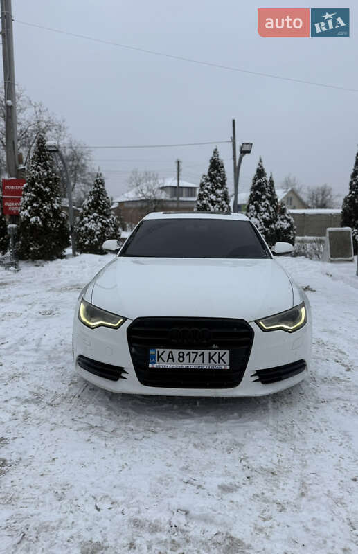 2012 Audi A6, VIN WAUGGAFC3CN159794:plate — фото 1 (autoria)