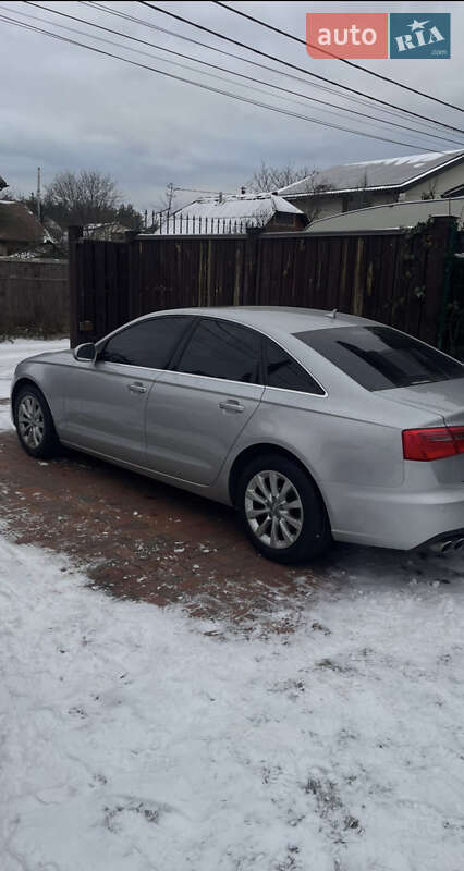 2014 Audi A6, VIN WAUZZZ4G9FN006686:plate — фото 1 (autoria)