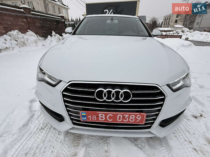 2015 Audi A6, VIN WAUGFAFC7GN074725:plate — фото 1 (autoria)
