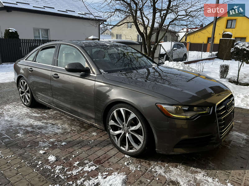 2014 Audi A6, VIN WAUDFAFC7EN087684:plate — фото 1 (autoria)