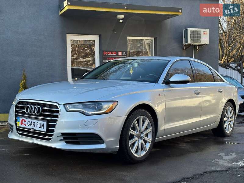 2013 Audi A6, VIN WAUFGAFC6EN029328:plate — фото 1 (autoria)