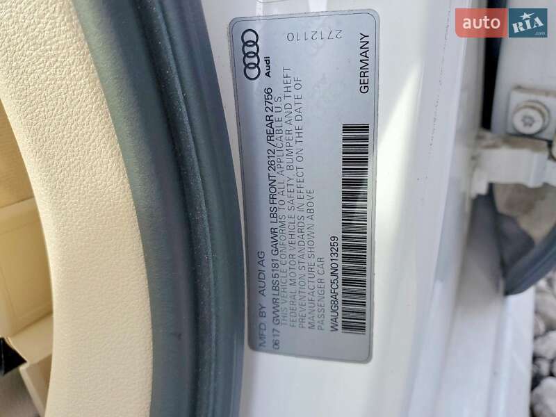 Седан Audi A6 2017 в Житомире