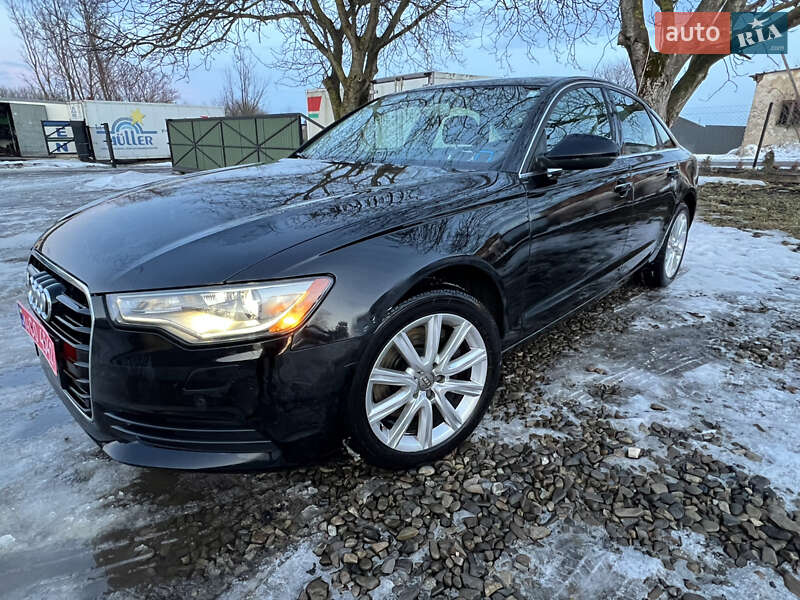 2013 Audi A6, VIN WAUGFAFC1EN050899:plate — фото 1 (autoria)