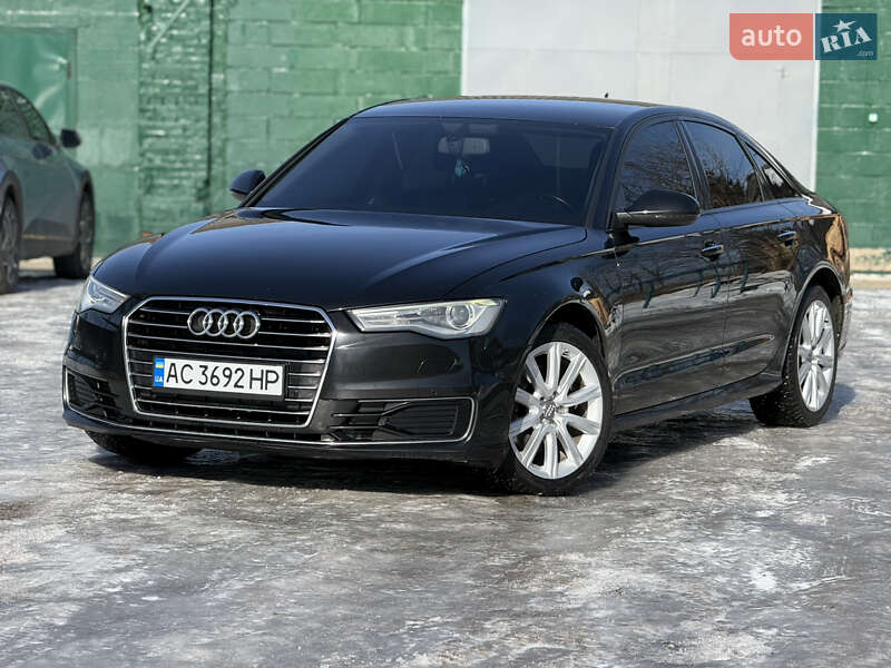2015 Audi A6, VIN WAUZZZ4G7FN077465:plate — фото 1 (autoria)