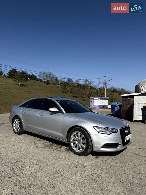 2014 Audi A6, VIN WAUZZZ4G7EN151885:plate — фото 1 (autoria)