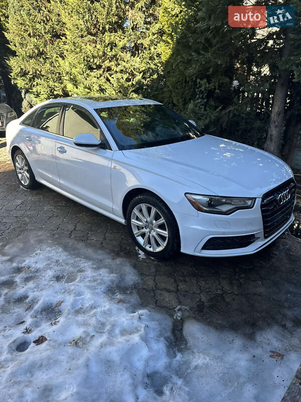 2015 Audi A6, VIN WAUFGAFC9FN013058:plate — фото 1 (autoria)