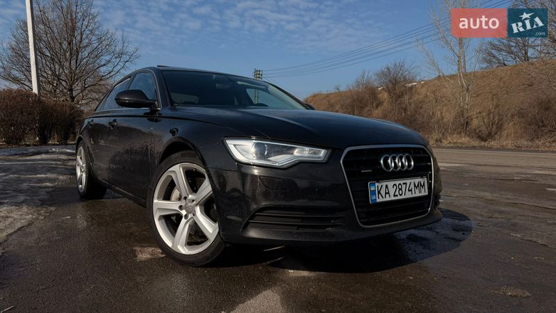 2012 Audi A6, VIN WAUFGCFC3CN125877:plate — фото 1 (autoria)