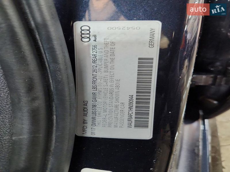 Седан Audi A6 2017 в Львові