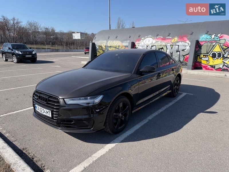 2015 Audi A6, VIN WAUZZZ4GXFN070431:plate — фото 1 (autoria)