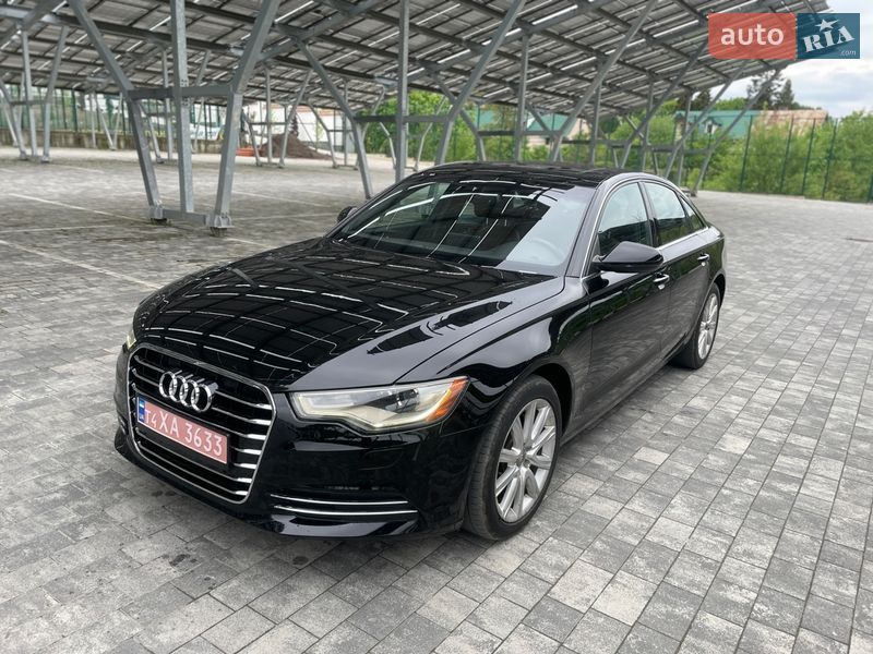 2013 Audi A6, VIN WAUGFAFC0DN036815:plate — фото 1 (autoria)