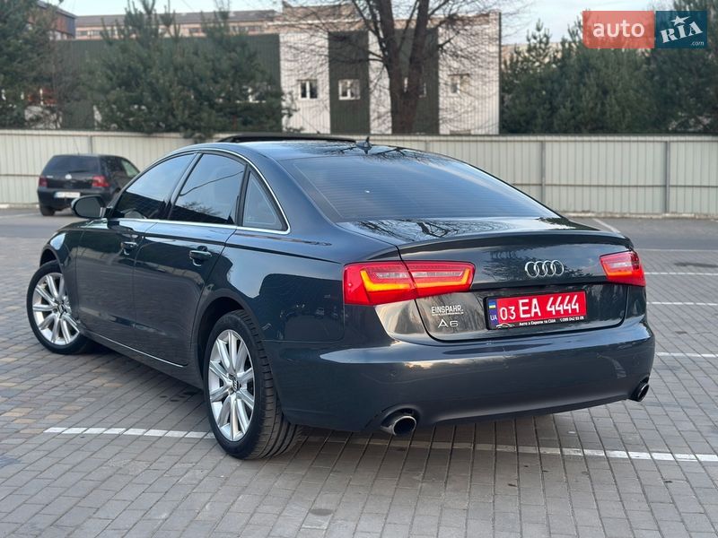 Седан Audi A6 2012 в Луцке фото 25 Седан Audi A6 2012 в Луцке