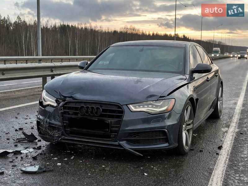 2014 Audi A6, VIN WAUFGAFC9FN024979:plate — фото 1 (autoria)