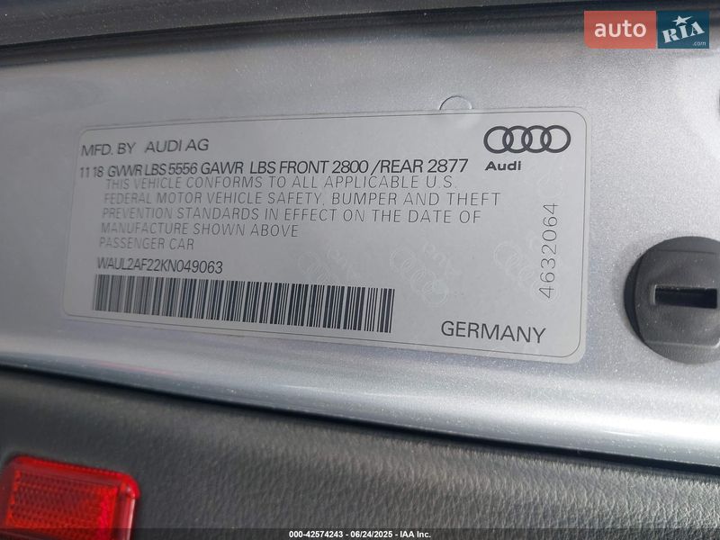 Седан Audi A6 2019 в Киеве фото 6 Седан Audi A6 2019 в Киеве