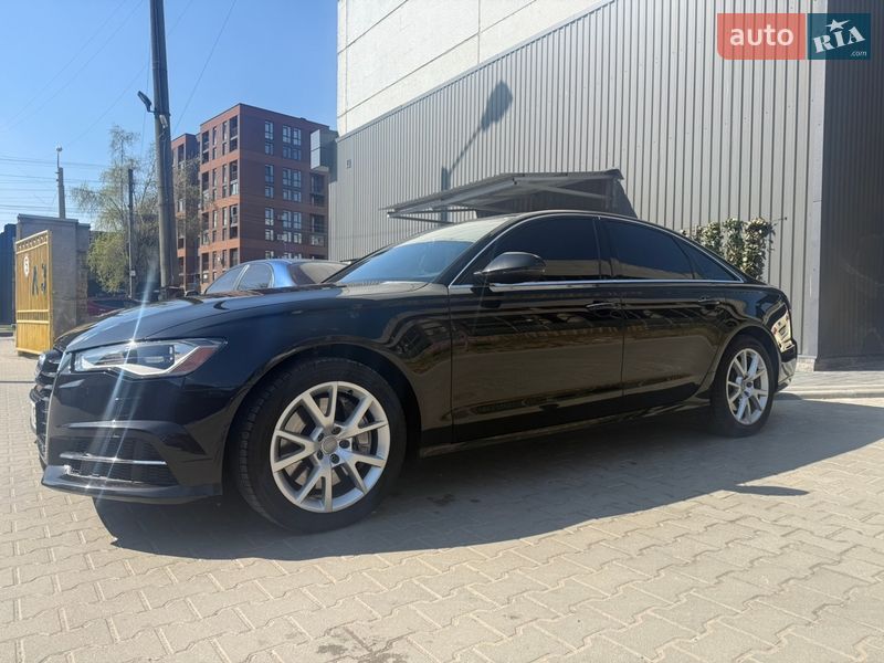 2015 Audi A6, VIN WAUGFAFC2GN035203:plate — фото 1 (autoria)