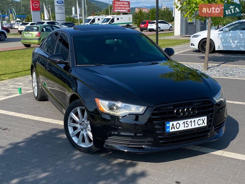 2014 Audi A6, VIN WAUDFBFC4EN150469:plate — фото 1 (autoria)