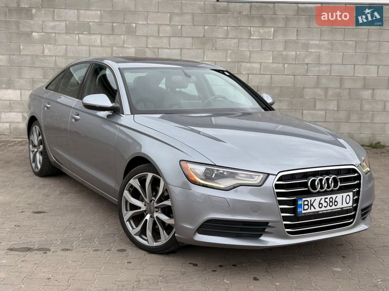 2013 Audi A6, VIN WAUGFAFC7DN101790:plate — фото 1 (autoria)