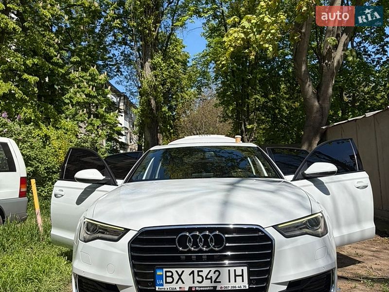 2016 Audi A6, VIN WAUG8AFC7HN050422:plate — фото 1 (autoria)