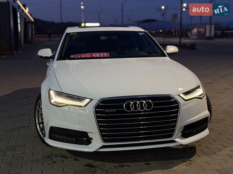 2017 Audi A6, VIN WAUG8AFC6HN080799:plate — фото 1 (autoria)