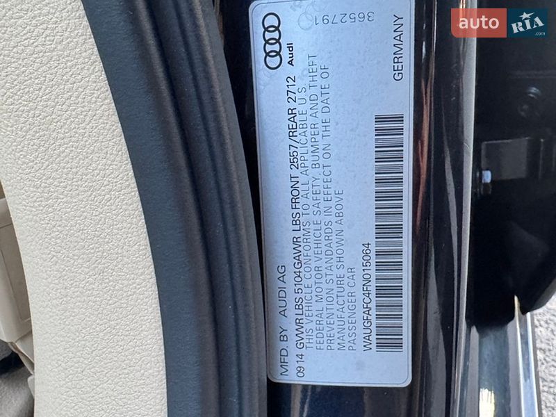 Седан Audi A6 2015 в Умани