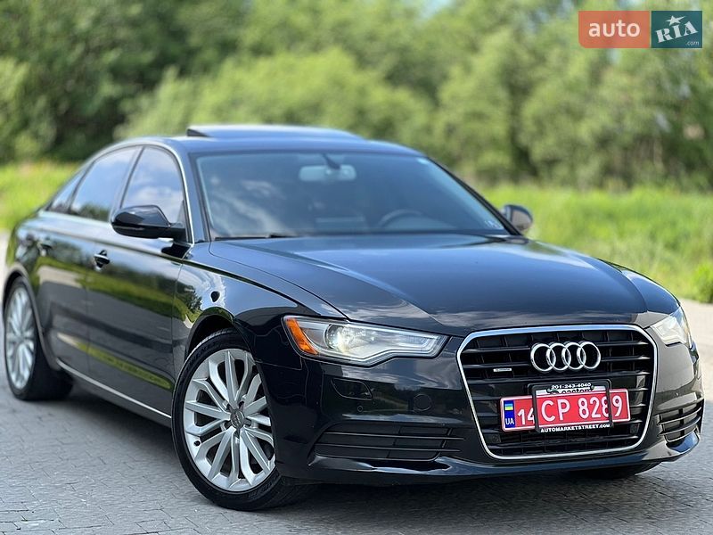 2014 Audi A6, VIN WAUGFAFC8EN087965:plate — фото 1 (autoria)