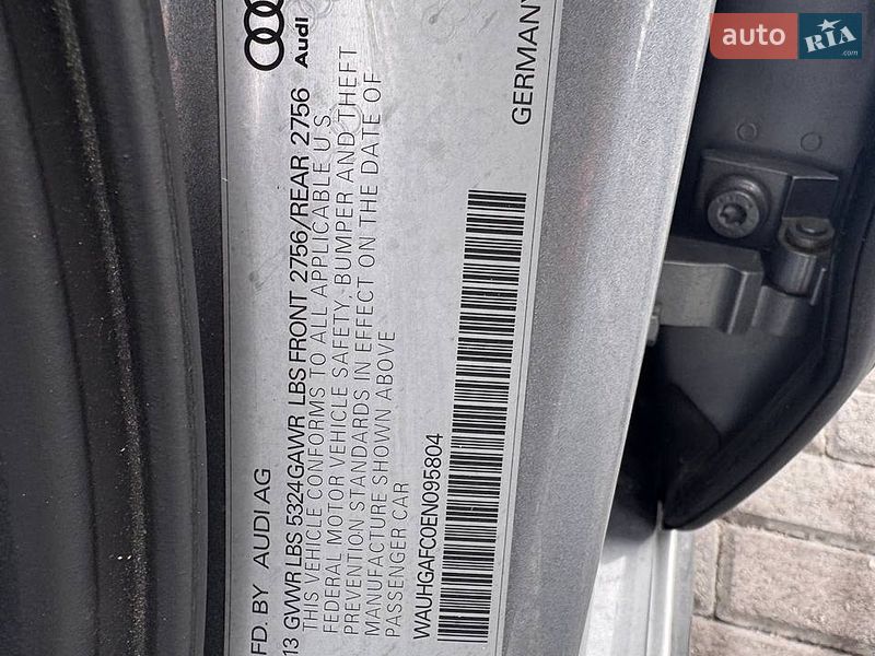Седан Audi A6 2013 в Львове