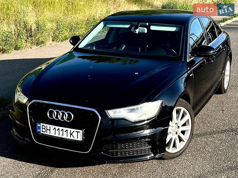 2013 Audi A6, VIN WAUZZZ4G8EN092328:plate — фото 1 (autoria)