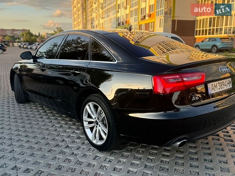 Седан Audi A6 2013 в Полтаві