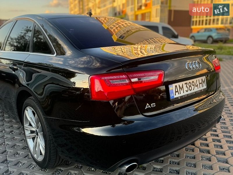 Седан Audi A6 2013 в Полтаві